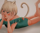 人物イラストを描きます 可愛い女の子やかっこいい男の子を描くのが得意です イメージ2