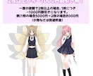 割引あり】立ち絵製作いたします TRPG、NPC、ゲーム、動画用等などに イメージ4