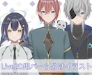 Live2D用パーツ分けイラストを制作します Vtuber活動の第一歩をお手伝いします イメージ1