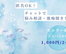 匿名OK！話し相手・相談相手になります 愚痴・モヤモヤなんでもOK！チャット相談室 イメージ1