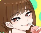 格安でSNSアイコン描きます 可愛い女の子の明るい色調のアイコンをぜひ！ イメージ4