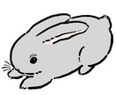 シンプルでポップな動物・ペットのイラスト描きます アイコンやグッズにどうぞ！味のある線画イラスト イメージ3