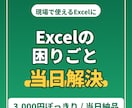 Excelの困りごと当日中に解決します 現場で使えるExcelに。関数・表・自動計算お任せください イメージ1