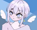 簡単にアイコンが欲しいという方に描きます 値段は場合によって変えることが出来ます。 イメージ1
