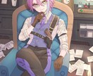耽美なキービジュアルお描きします 背景まで描き込んだイラストが得意です イメージ3