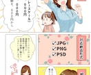 広告から個人的なコミカライズまで☆漫画お描きします 見やすくかわいい絵柄で読みやすい、そんな漫画を丁寧に。 イメージ4