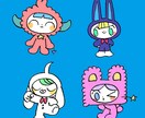 ゆるかわオリジナルキャラ制作します SNS・配信・グッズに使えるキャラ イメージ2