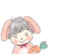 アイコン用イラスト描きます 女の子、男の子、似顔絵、擬人化、など要相談♪ イメージ1