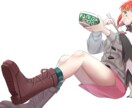 あなたのためのこだわりの1枚イラスト描きます 選べるテイスト☆アイコン、一枚絵、MV、ゲームスチルに！ イメージ6