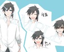 TRPG・IRIAM等の立ち絵作成します 早く丁寧に製作させていただきます イメージ4