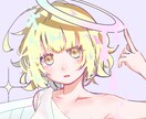 ポップでかわいいイラスト描きます アイコン・立ち絵・SNS用・ペア画など イメージ4