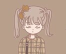 かわいい女の子のイラストを描きます SNSなどのアイコンにおすすめ！ イメージ1
