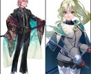 華やかなイラスト制作します 企業実績多数！アイコンやヘッダー、一枚絵、立ち絵、表紙などに イメージ3