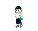 SNS用のアイコンを作成します シンプルな全身画描きますのでよろしくお願いします イメージ2