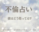 不倫・複雑愛｜都合のいい関係？彼の本音読み解きます ホントは苦しいこの関係はいつまで？霊視×動物占いで鑑定します イメージ3