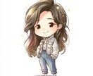 オリジナルLINEスタンプ用ミニキャラ作ります 自分だけのオリジナルLINEスタンプ用ミニキャラ制作します！ イメージ2