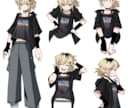 オリジナルキャラの立ち絵を制作します 衣装や配色まで世界観に合わせて考えます イメージ4