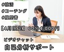 4月限定価格》自己分析をサポートします 【人の分析が得意/人の話を聞き上手/あなたを否定しません】 イメージ1