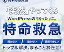 WordPressの不具合・エラーの原因調査します 原因不明・他社制作もOK！必要な対応まで詳しくご報告 イメージ1