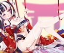 アイコンから一枚絵のイラスト制作いたします Vtuberさん依頼経験多数！納期速対応 イメージ1