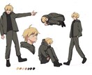 キャラデザやイメージスケッチ等創作のお手伝いします イラスト依頼経験多数、漫画のアシスタントもできます イメージ1