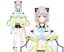 高可動！VTuberモデル作成します イラストからモデリングまでまるっとこみこみ！ イメージ3