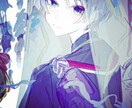 一枚絵イラストをかきます きれいめ透明感のあるイラストです イメージ2
