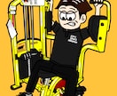 ポップな(カートゥーン)イラストを最安値で描きます アイコン、壁紙等お好きなところに使用可能です！ イメージ7