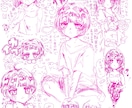 可愛い絵からかっこいい絵までなんでも描きます ミニキャラ、立ち絵、1枚絵、アイコン、MV、ジャケット イメージ5