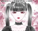 キラキラした瞳が印象的なアイコンを描きます キラキラ華やかなイラストを描きます イメージ4