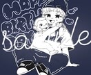 シンプルでゆるふわなイラストお描きします 大切な人へのちょっとしたプレゼント、SNSのアイコンにぜひ！ イメージ4
