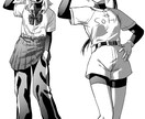 TS依頼大歓迎・商用利用可！イラストお描きします モノクロまたはフルカラーで一枚絵や立ち絵を制作いたします イメージ8