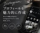 Instagramプロフィールを魅力的に作成します あなたの魅力が伝わるInstagramプロフィールを作成 イメージ1
