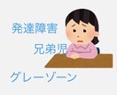 障害の悩み、兄弟児の悩み聞きます 1週間チャット送り放題、発達障害、グレーゾーン、兄弟児 イメージ1