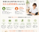 現場で“伝わる”介護研修資料を作成します 明日から現場で使える研修資料　“できる”を引き出す研修へ イメージ2