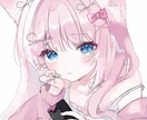 SNSアイコン作成！可愛さ全開の作品をお届けします 実績作りのため、5月までお手頃価格でSNSアイコン提供中です イメージ2