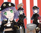 女性オリジナルキャラクターイラスト描きます 柔らかめタッチのキャラクターイラスト イメージ3
