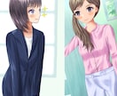 魅力的でおしゃれかわいい全身イラスト作成します 商業連載絵師が修正無制限で女の子中心に描きます イメージ7