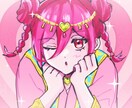 可愛いSNSアイコン描きます テンプレートで簡単注文 今だけ格安でお受けしています イメージ1