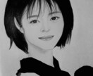 ご要望に沿って似顔絵描きます モノクロ似顔絵A4サイズ、B5サイズ対応 イメージ1