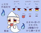 夏だホラーだうらめしやー！おばけミニキャラ描きます ひんやり可愛い！あなたのキャラが愛らしいおばけSDに✨️ イメージ2