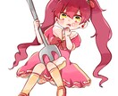 ミニキャライラスト描きます SNSアイコンや動画素材にいかがですか？ イメージ3