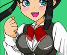 アニメ風の似顔絵イラスト描きます 写真や画像が無くても伝えていただいたイメージ通りに描きます♪ イメージ1