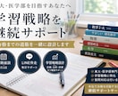 東大・医学部志望者の学習戦略を継続サポートします LINE伴走付きで、合格までの道筋を明確化します イメージ1