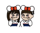 八重歯がかわいい♡デフォルメ似顔絵を描きます ころんとかわいい八重歯がチャームポイントのイラスト イメージ5