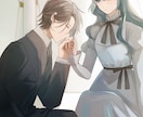 カッコいい立ち絵/動画用イラスト描きます 個人利用、TRPGやグッズ、プレゼント等にご利用ください！ イメージ6