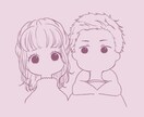 人物写真をイラストにします SNSアイコンからウェディングシーンまで幅広く使用できます！ イメージ2