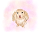 シンプル。ふわっとした優しい似顔絵イラスト描きます 商用利用可。挿絵やアイコンに使えるシンプルなイラスト作ります イメージ6