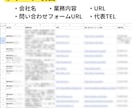 AIを活用して営業リスト作成します 検索リサーチをAIにより効率化することに成功しました イメージ2