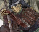 甲冑画をデジタルで精密にお描きします 実績あり/サムネ、装画、挿絵などお届けいたします。 イメージ1